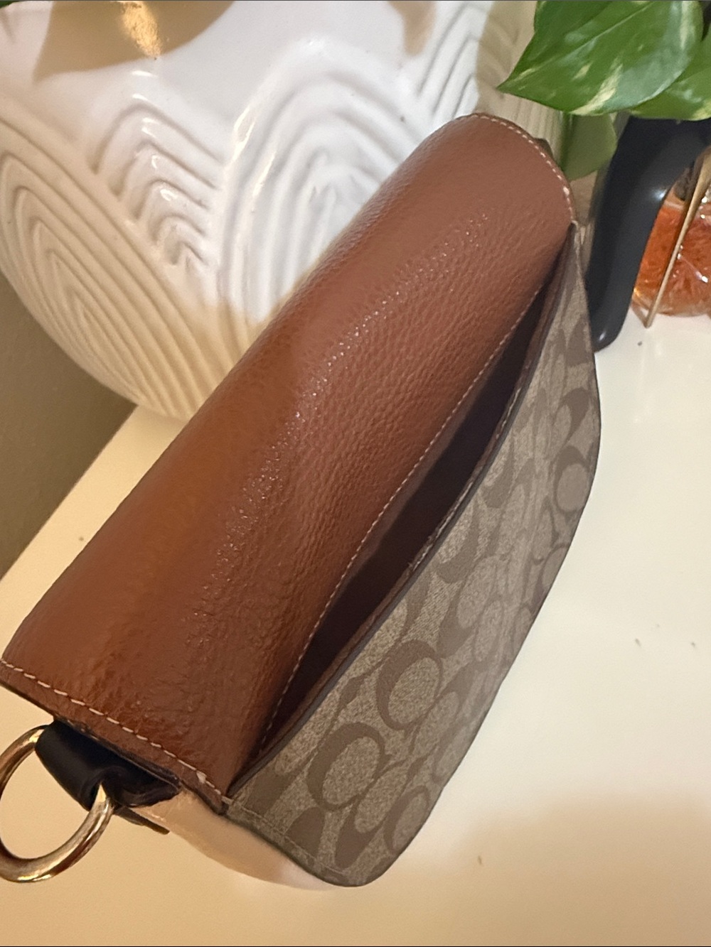 Coach Signature Morgan Saddle Crossbody bag - Picture 11 of 16